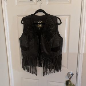 Vintage Leather Vest